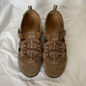 G.H. Bass & Co. Leather Mesh Slip On Casual Shoes